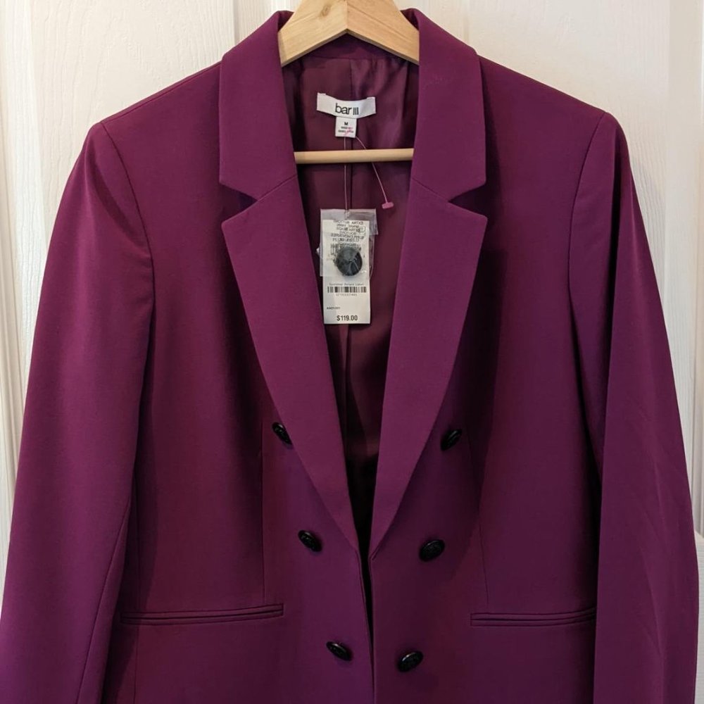 Bar III blazer jacket